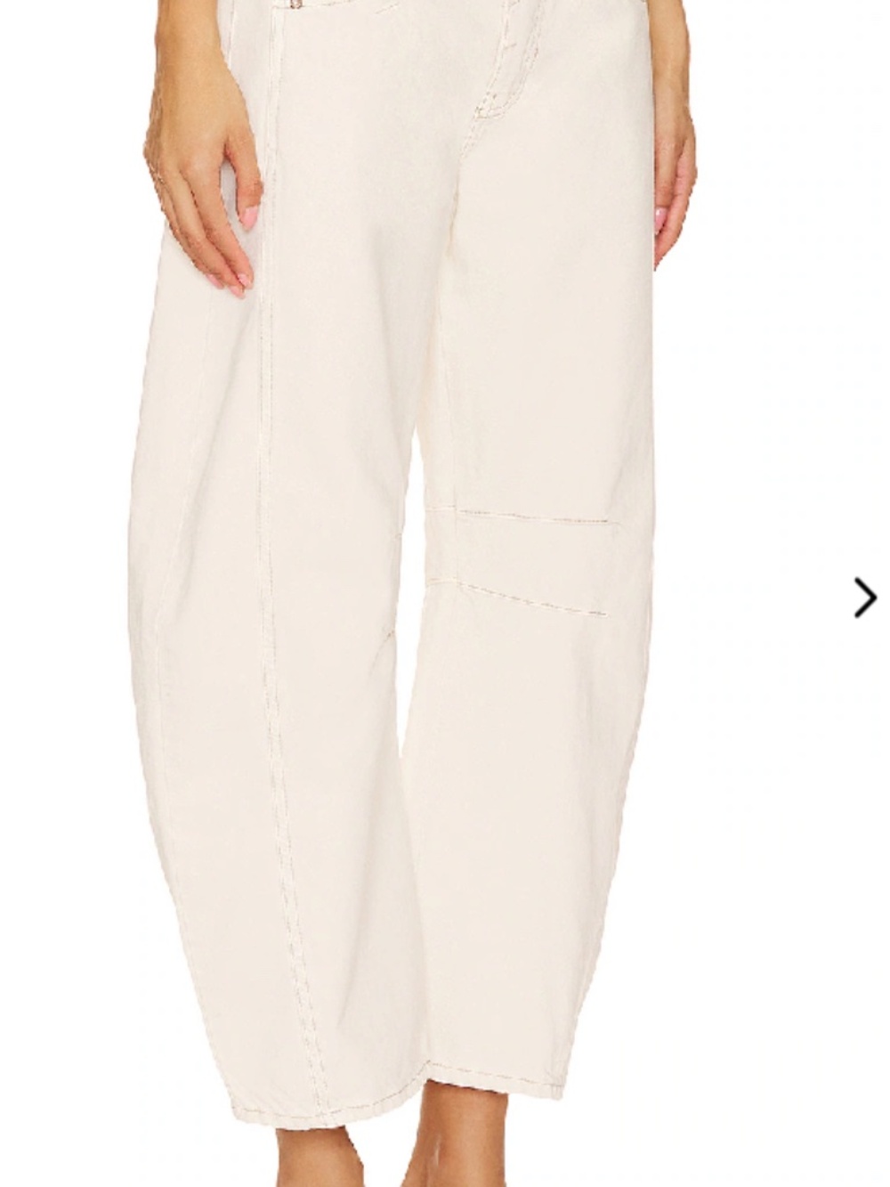 We The Free Good Luck Mid Rise Barrel Jeans - Picture 3 of 4
